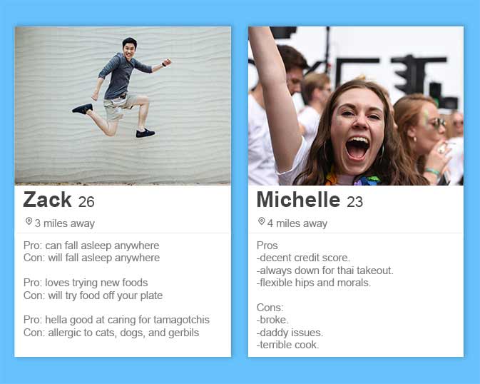 funny bios for dating apps