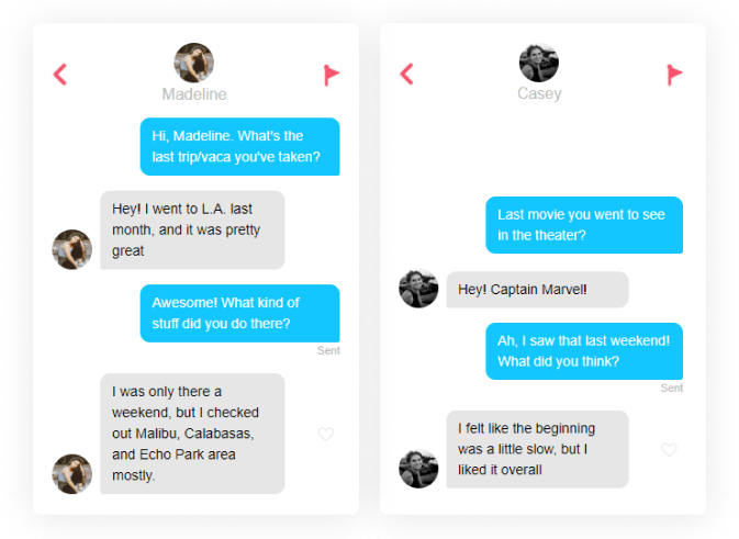 examples of first messages on dating sites