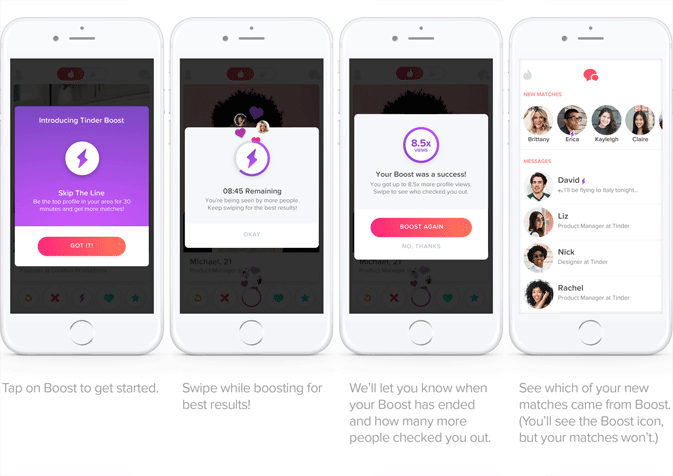 A new Tinder test lets people pay to turn read receipts on for specific chats