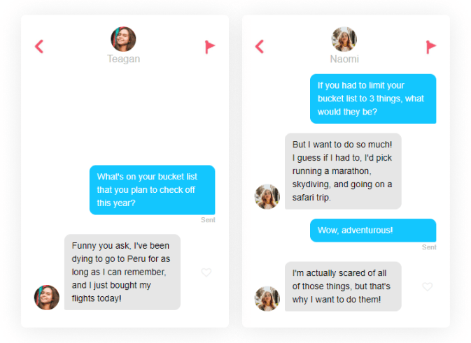 Name puns tinder